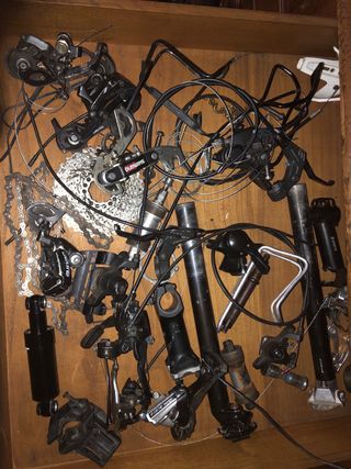 Piezas MTB: Desviadores, Cassette, Cadena
