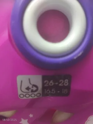 Patines en línea Oxelo niña, protecciones y casco