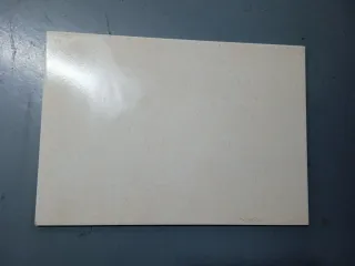 5 azulejos de cerámica color crema