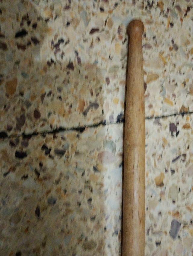 Baqueta de batería de madera