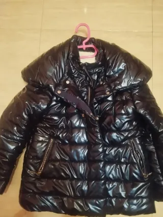 Chaqueta brillante niña azul talla 11.12