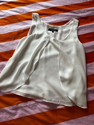 Blusa Zara blanca
