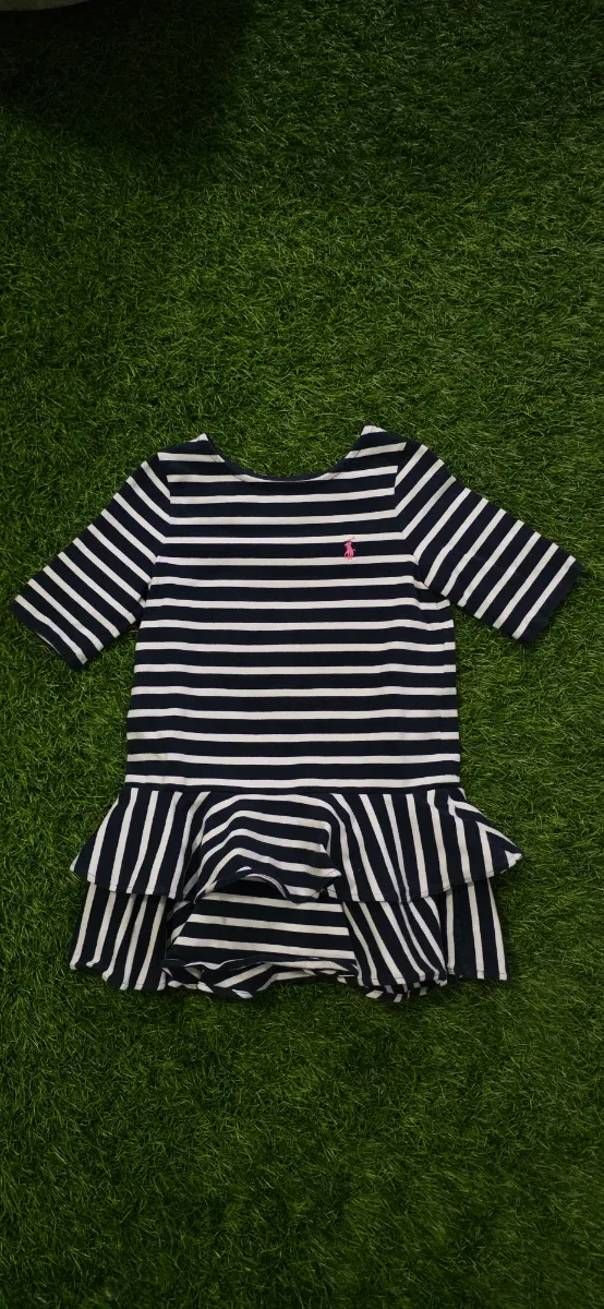 Vestido Polo Ralph Lauren T2 volantes