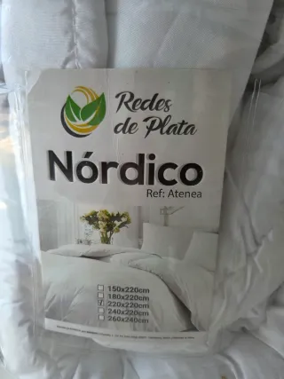 Relleno Nórdico Blanco 220x220cm