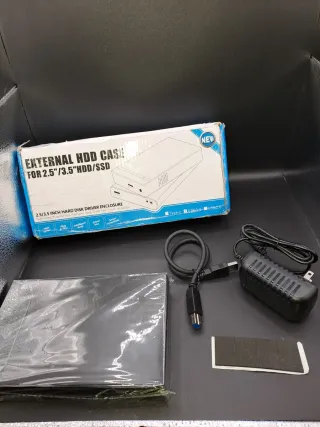 Caja Externa HDD 2.5/3.5 SSD USB 3.0