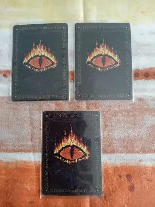 Carte Il Signore degli Anelli 1996 3pz
