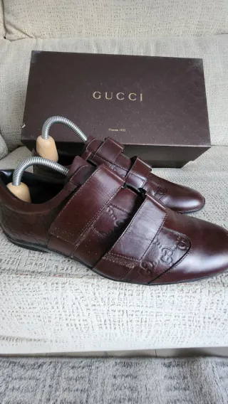 Zapatos Gucci Marrones Talla 42.5