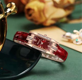 Reloj Mujer Dorado y Verdet