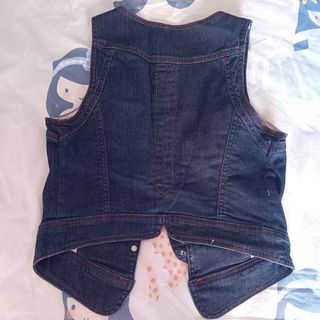 Chaleco vaquero Promod azul