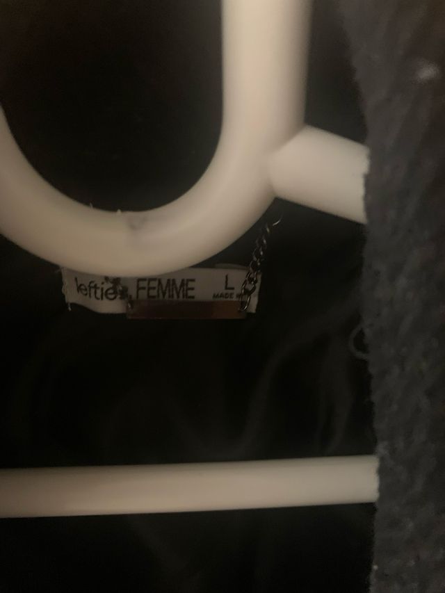 Chaqueta Lefties Negra Talla L