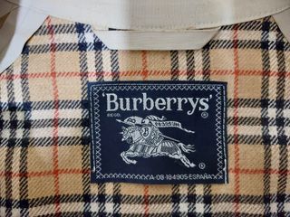 Gabardina Burberry Beige Hombre
