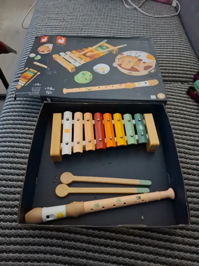 Set Instrumentos Musicales Bebé Janod