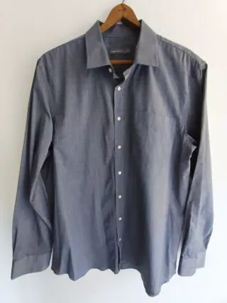 Camisa C&A Gris Talla XL