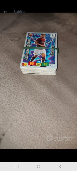 N.209 Carte Calciatori Panini Miste