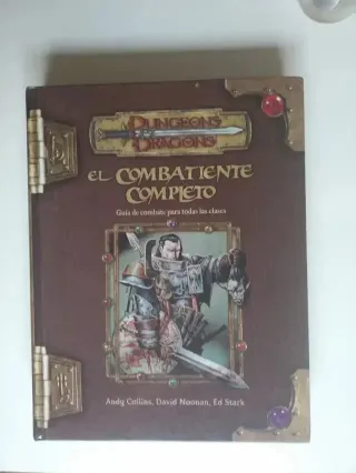 EL COMBATIENTE COMPLETO DUNGEONS DRAGONS JUEGO ROL
