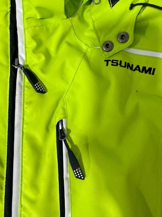 Chaqueta de esquí Tsunami verde lima