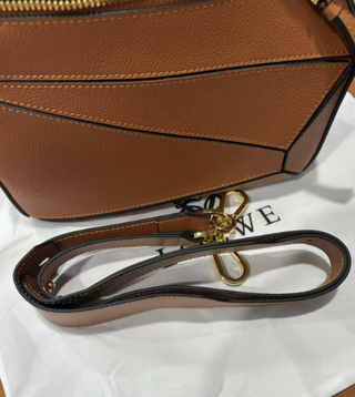 Bolso Loewe Puzzle Mediano Marrón