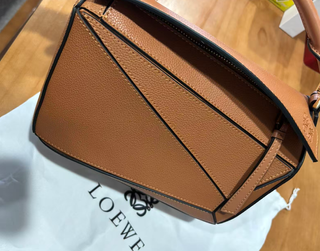 Bolso Loewe Puzzle Mediano Marrón