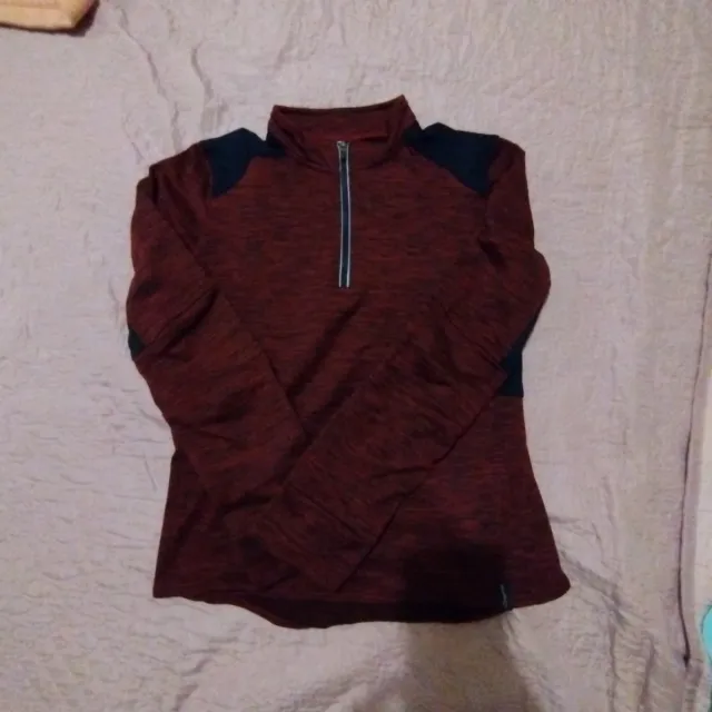 Maglietta da equitazione mezza zip