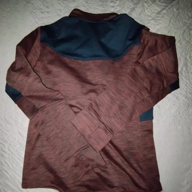 Maglietta da equitazione mezza zip