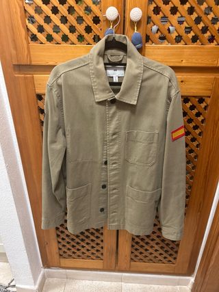 Chaqueta militar H&M verde oliva Talla M