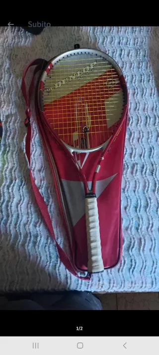 Racchetta da tennis Dunlop con custodia
