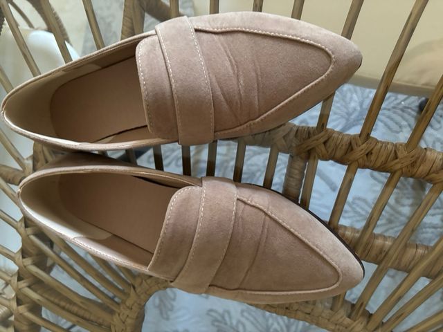 Mocasines beige mujer nuevos