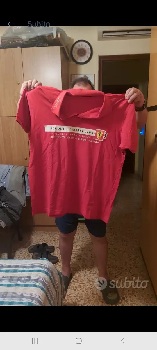 5 Magliette maniche corte e lunghe Rosse e gialle