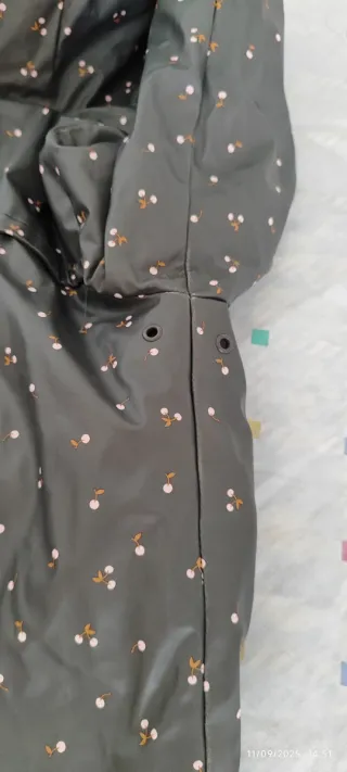 Chaqueta infantil con estampado floral