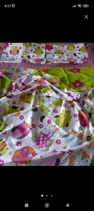 Funda nórdica y funda de almohada reversible