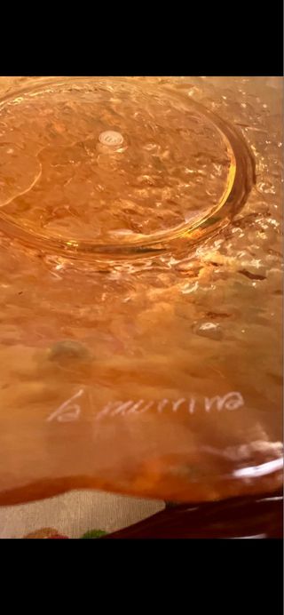 Set 4 Piatti La Murrina Ambra Vintage