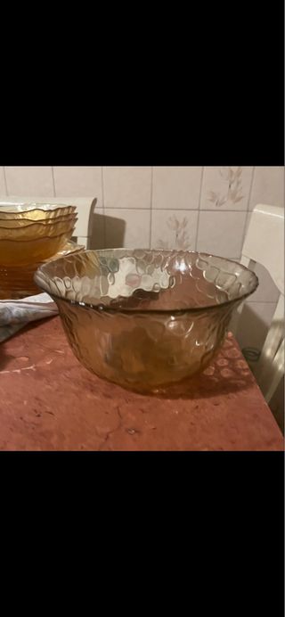 Set 4 Piatti La Murrina Ambra Vintage