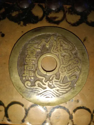 Moneda Antigua Cash China .