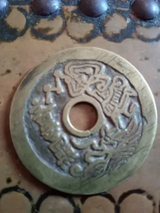 Moneda Antigua Cash China .