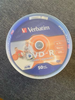Verbatim DVD-R 120 min 50 pack