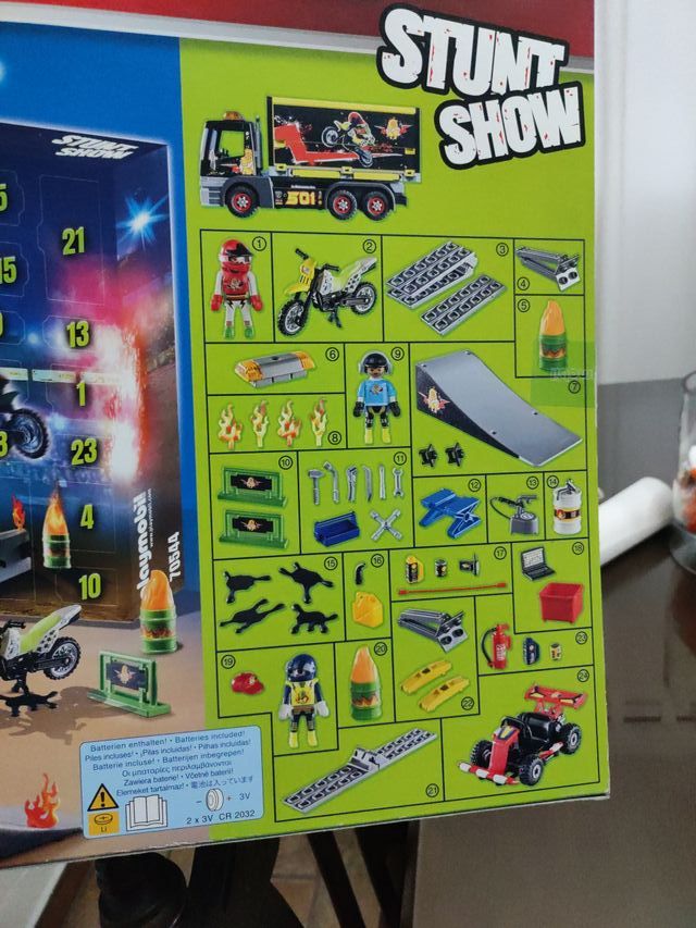 Playmobil 70544 Calendario Adviento Stunt Show