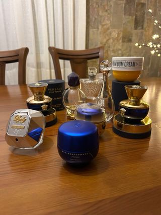 Envases vacios perfune /cremas shiseido