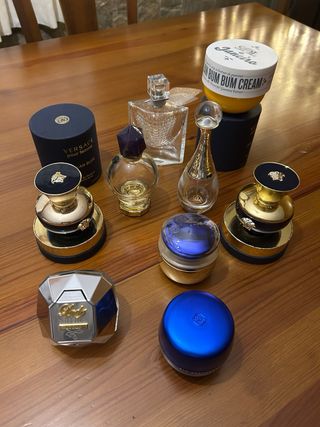 Envases vacios perfune /cremas shiseido