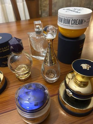 Envases vacios perfune /cremas shiseido