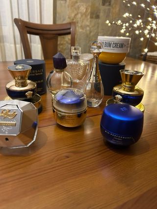 Envases vacios perfune /cremas shiseido