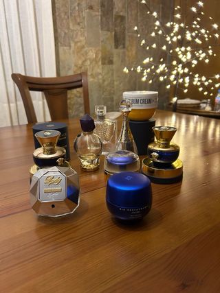 Envases vacios perfune /cremas shiseido