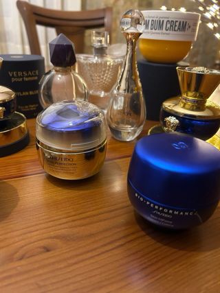 Envases vacios perfune /cremas shiseido