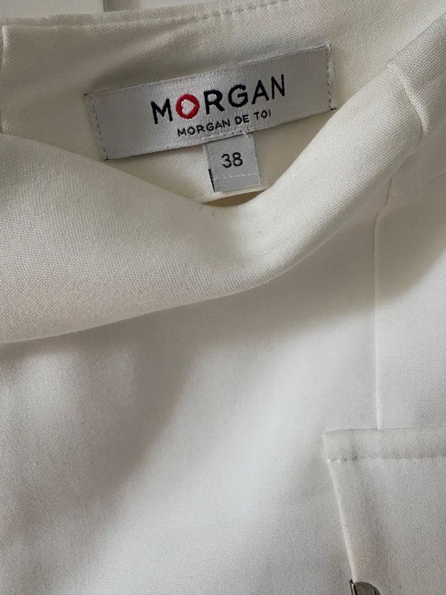 Pantalón corto Morgan blanco