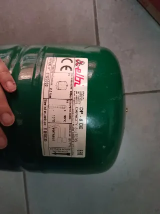 Vaso de expansión 8L