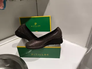 Zapatos Pitillos Marrones y Negros