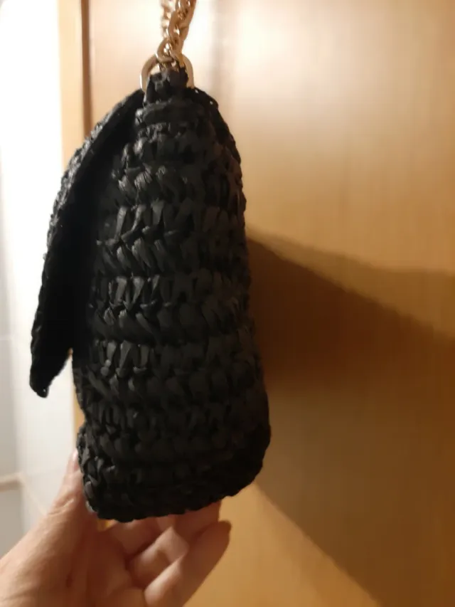 Bolso Negro Mango Nuevo