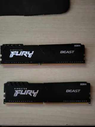 Kingston Fury DDR4 16GB (2x8) 3200MHz