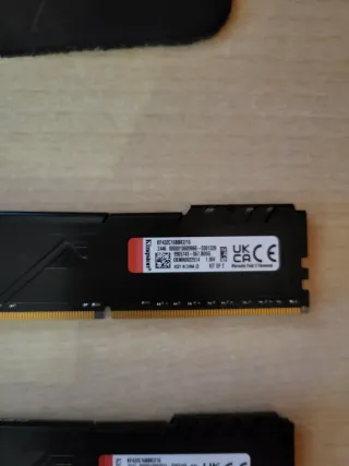 Kingston Fury DDR4 16GB (2x8) 3200MHz