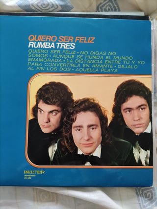 Vinilo Rumba Tres - Quiero Ser Feliz