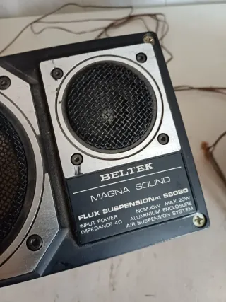 Altavoces BELTEK ,años 60